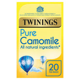 Twinings - Pure Camomile Herbal 20 Teabags - 30g.